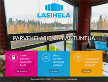 Tablet Screenshot of lasihela.fi